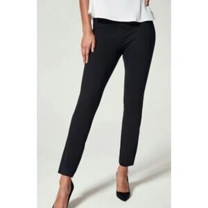Spanx The Perfect Pant Ankle Pull On Black Career Small Stretch Black NEW